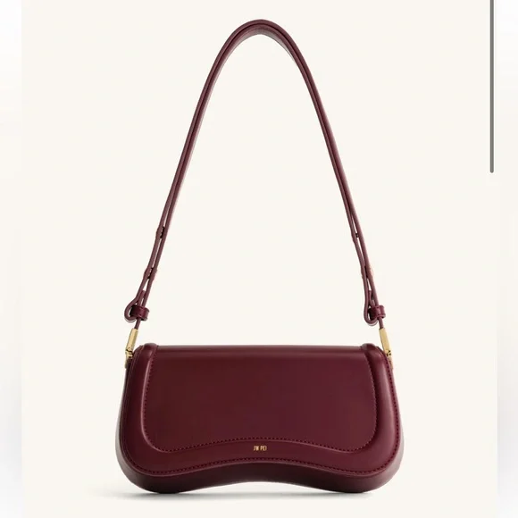 JW PEI Burgundy Shoulder Bag - Picture 1 of 8